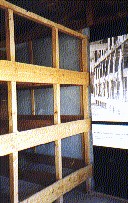 Bunks in a Barracks Building