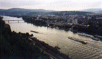 Rhine River at Koblenz