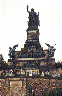 Monument to German Reunification in the 1800's